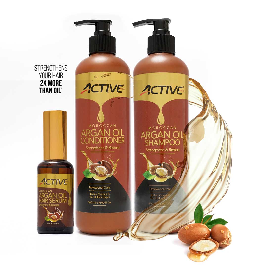 Argan Oil Shampoo & Conditioner |SERUM FREE|