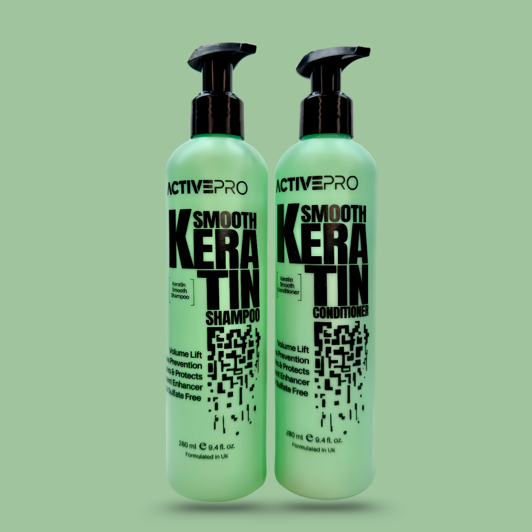 Keratin Straightening Shampoo & Conditioner