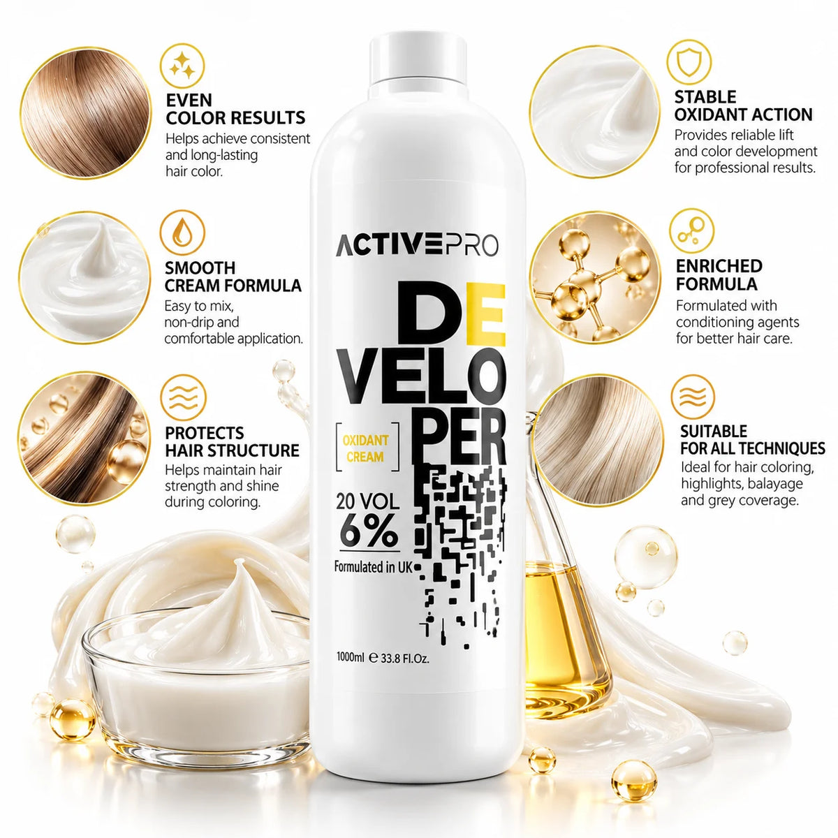Hair Color Developer ( Volume) 1000ML