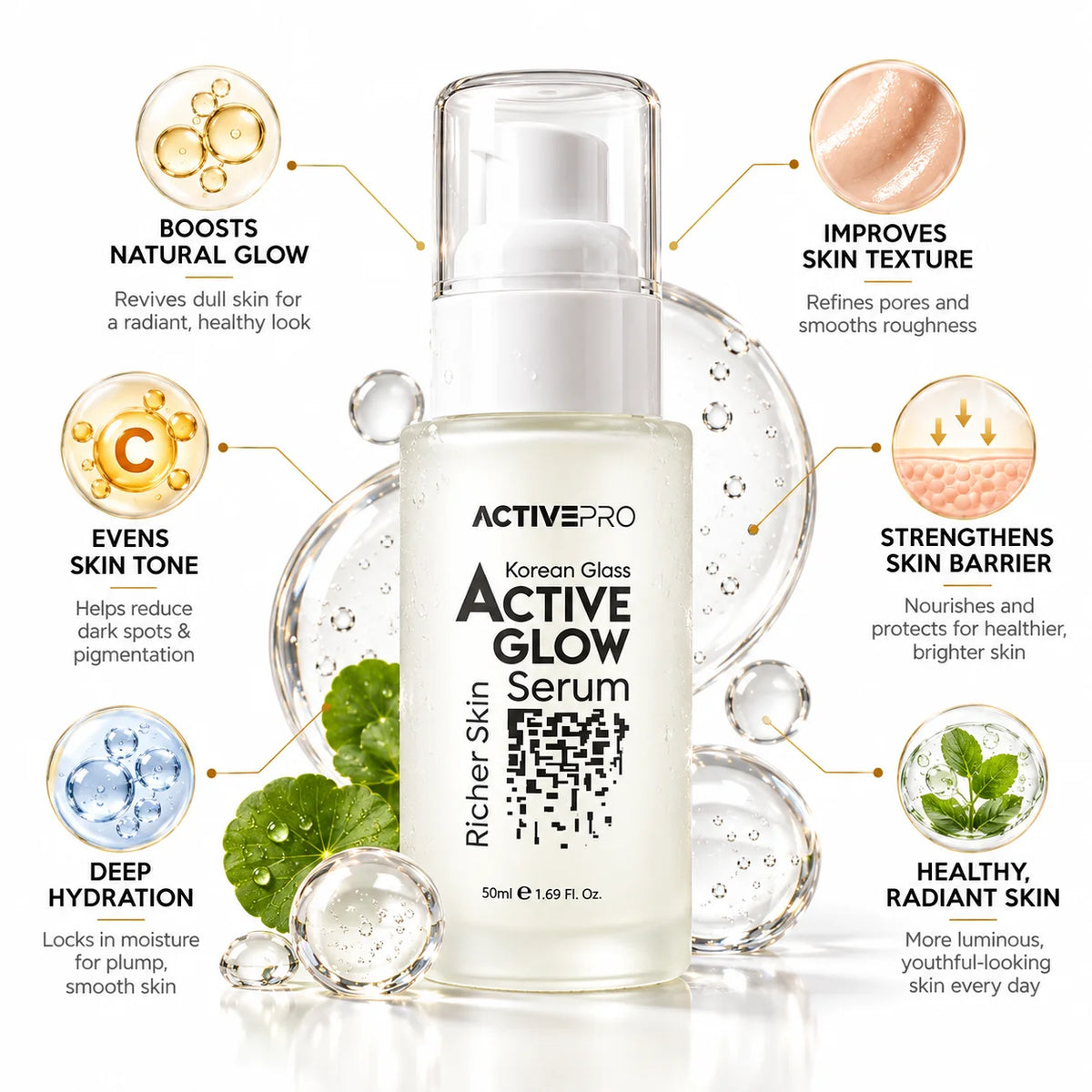 ActivePRO Glow serum(Korean Glass)