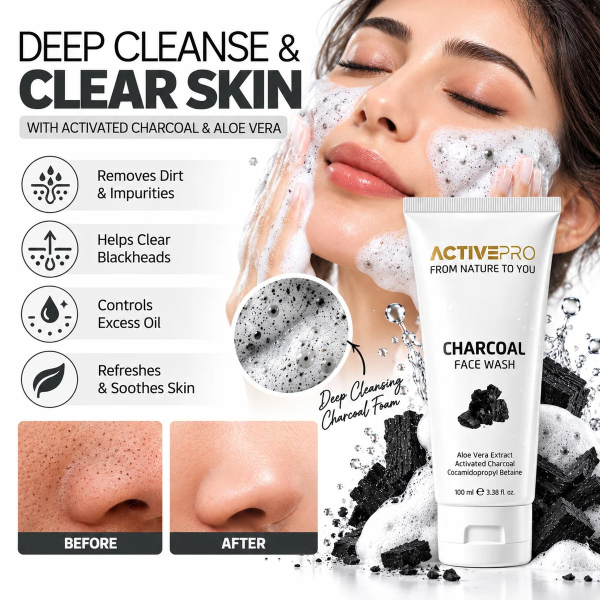 Charcoal Face Wash