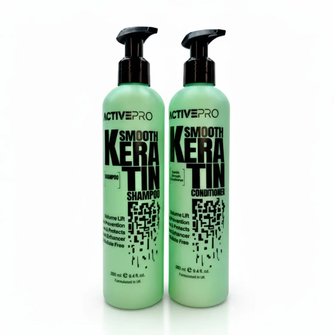 Keratin Straightening Shampoo & Conditioner