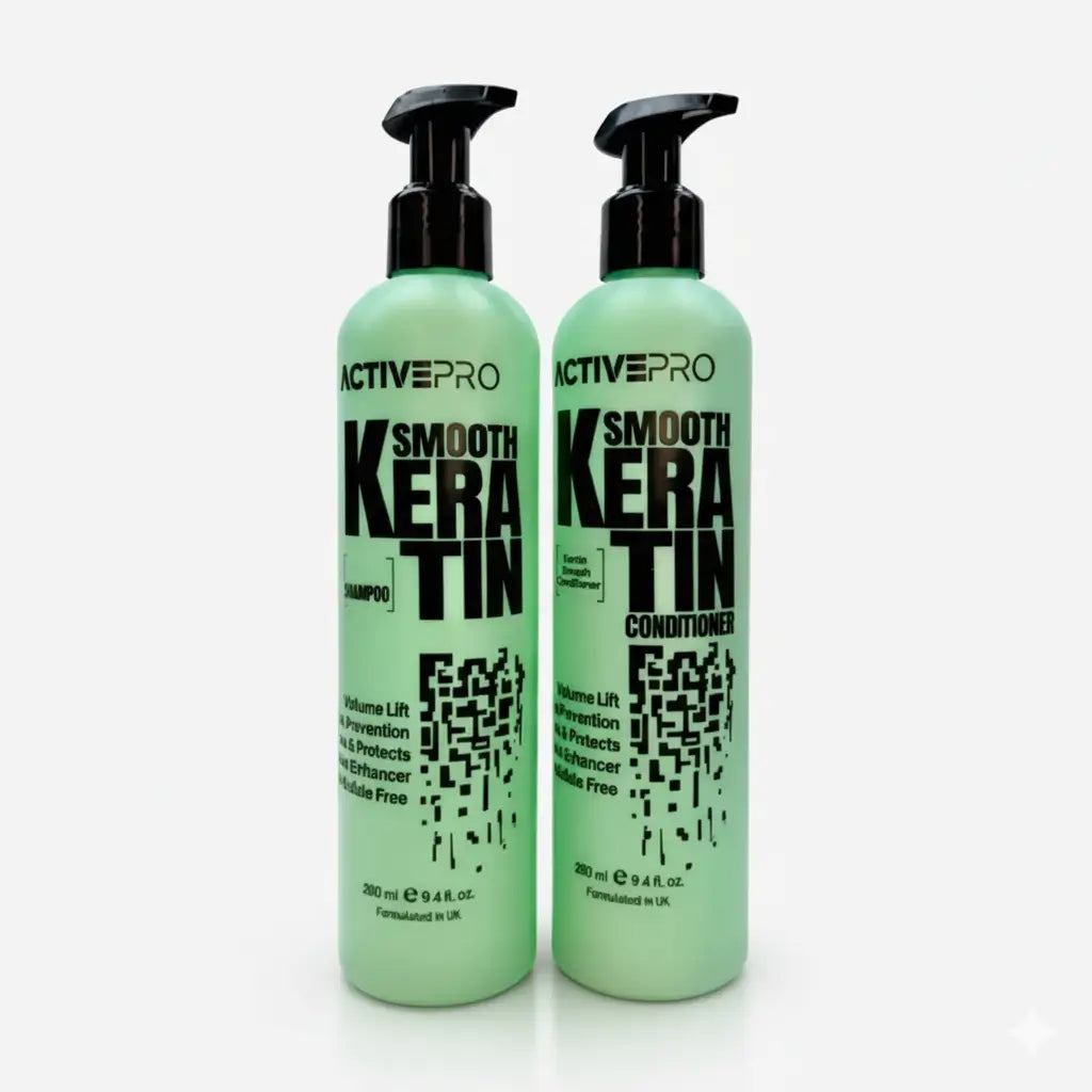 Keratin Straightening Shampoo & Conditioner