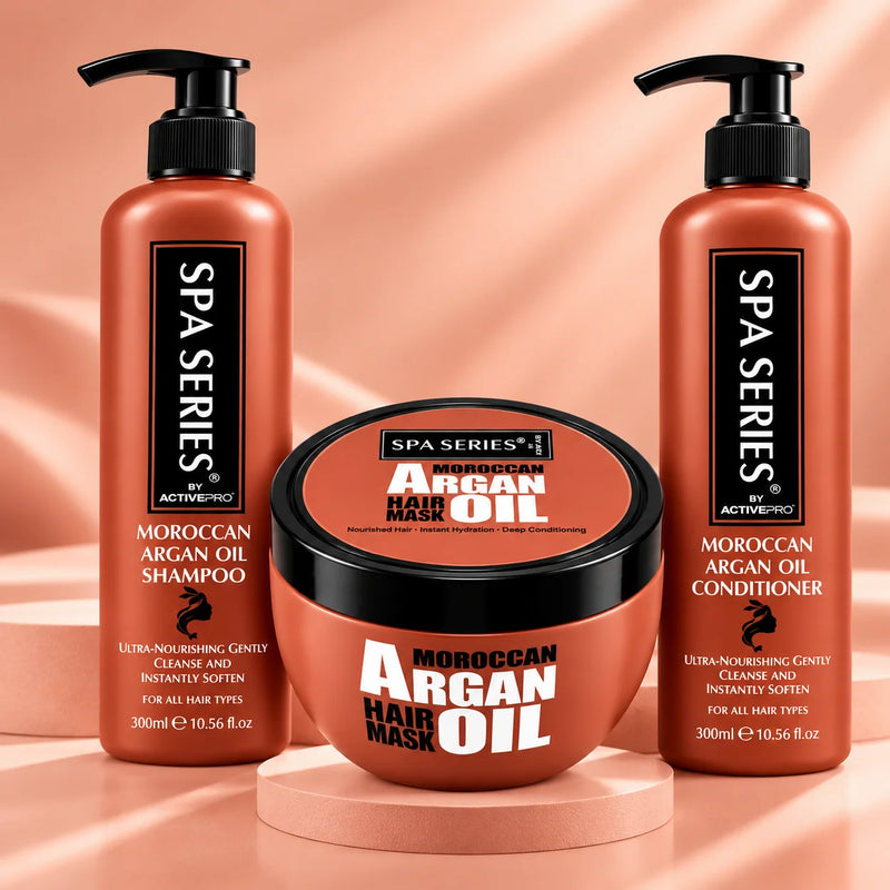Moroccan Argan Oil Hair Care Trio