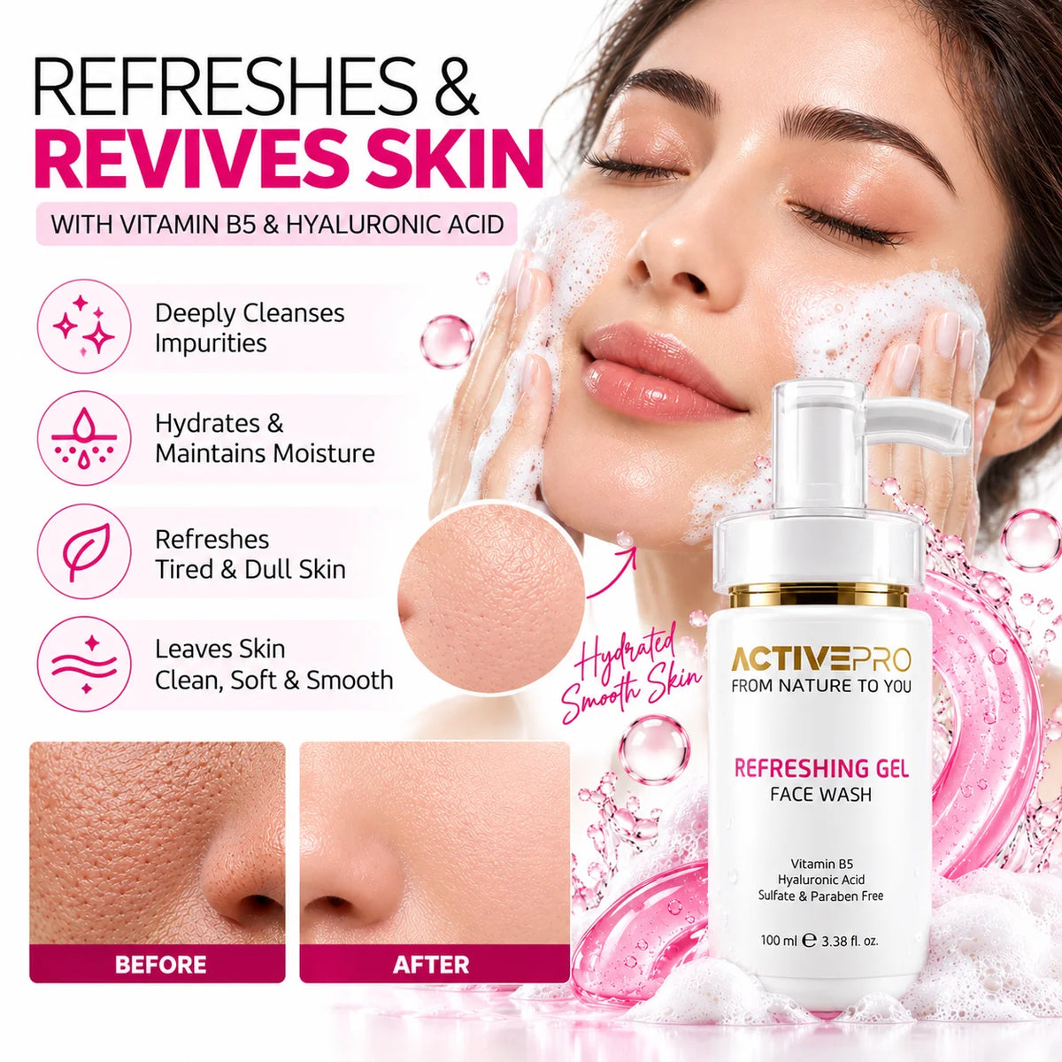 Refreshing Gel Face Wash