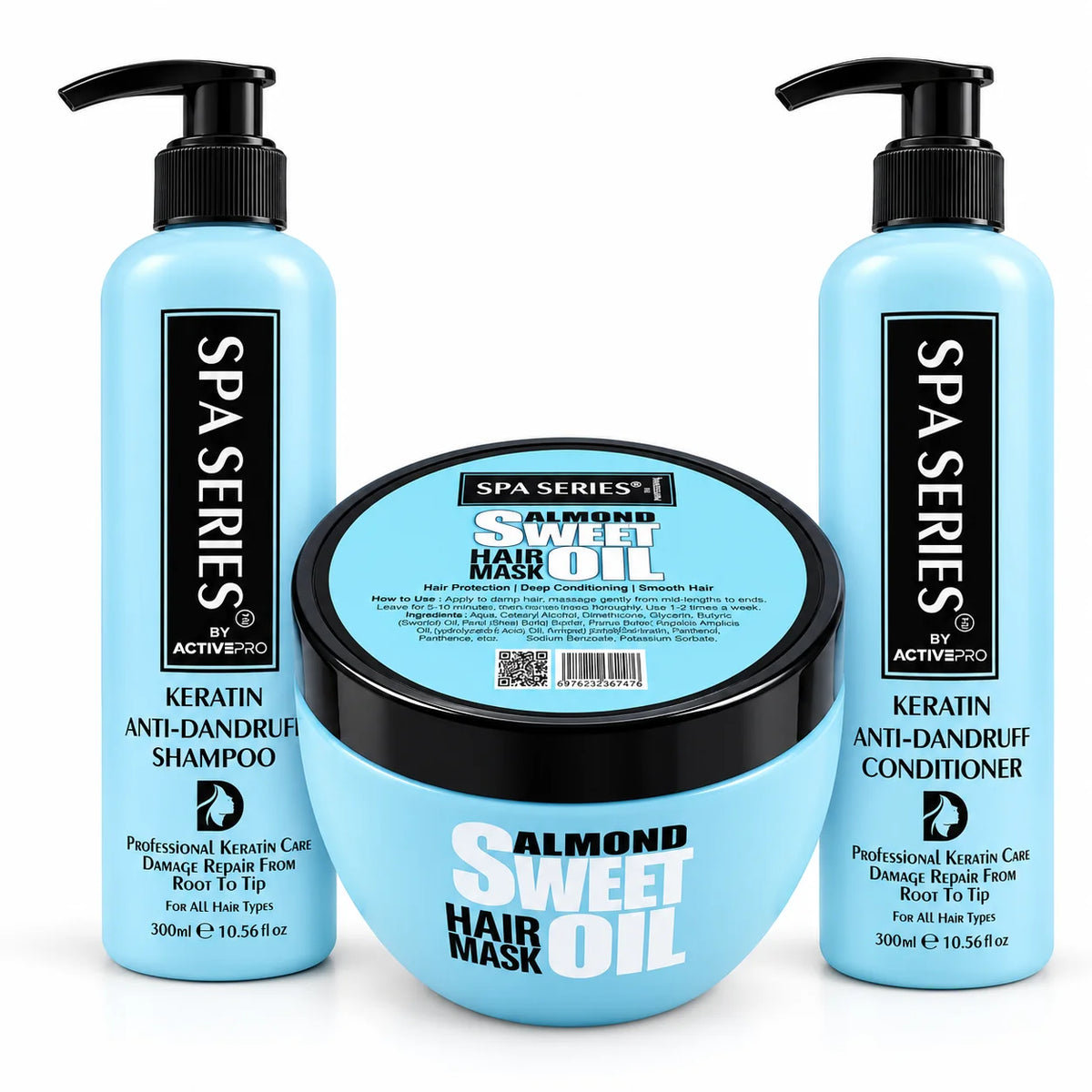 Anti-Dandruff Hair Care Trio