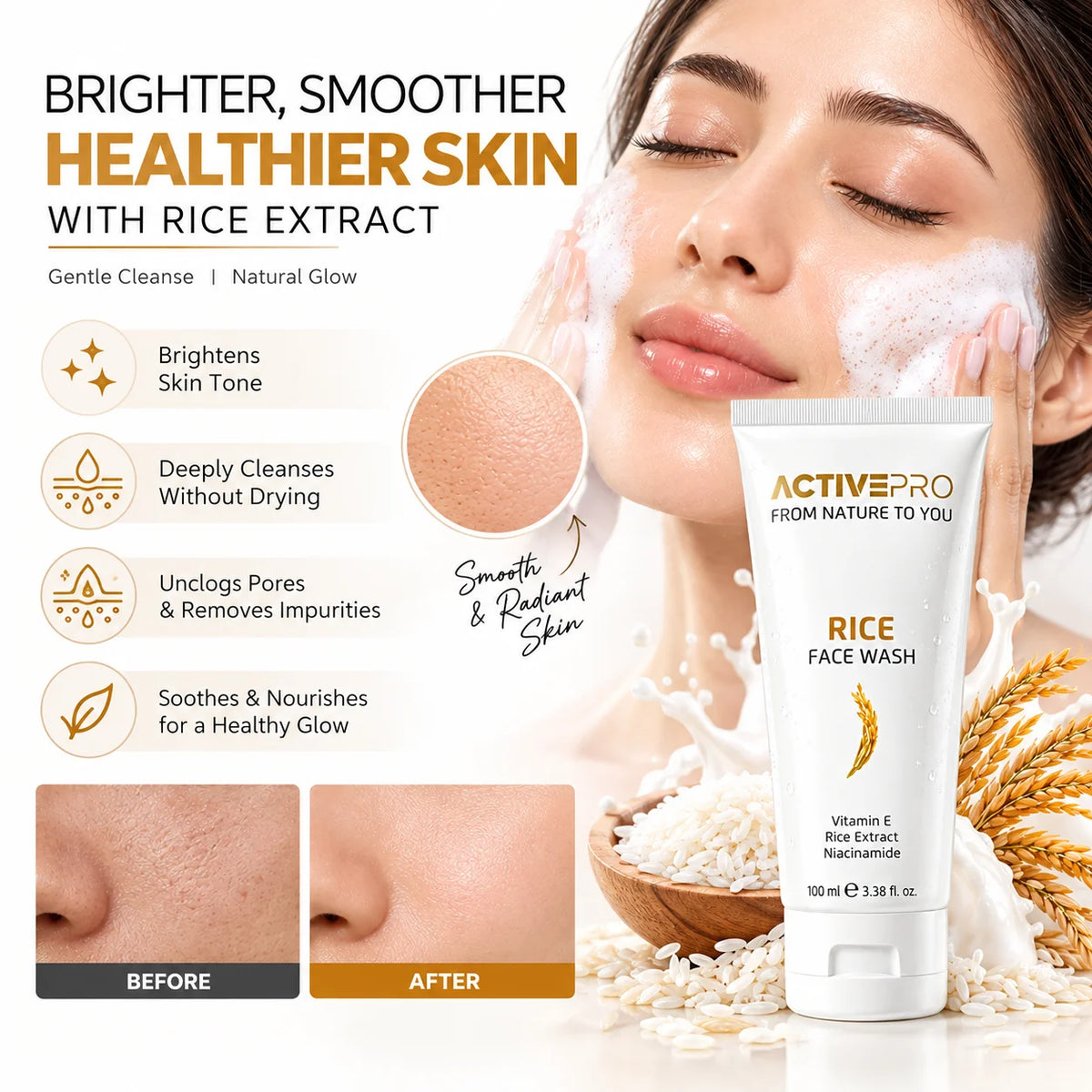 Rice Face Wash